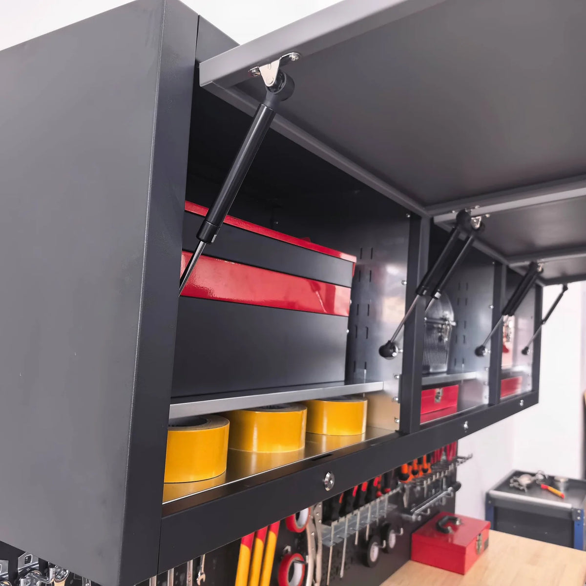 GTOOLS Overhead Pro 72-Inch Rolling Tool Chest