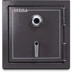 Mesa Safe MBF2020C Fire Resistant Security Safe with Mechanical Lock, Hammered Grey