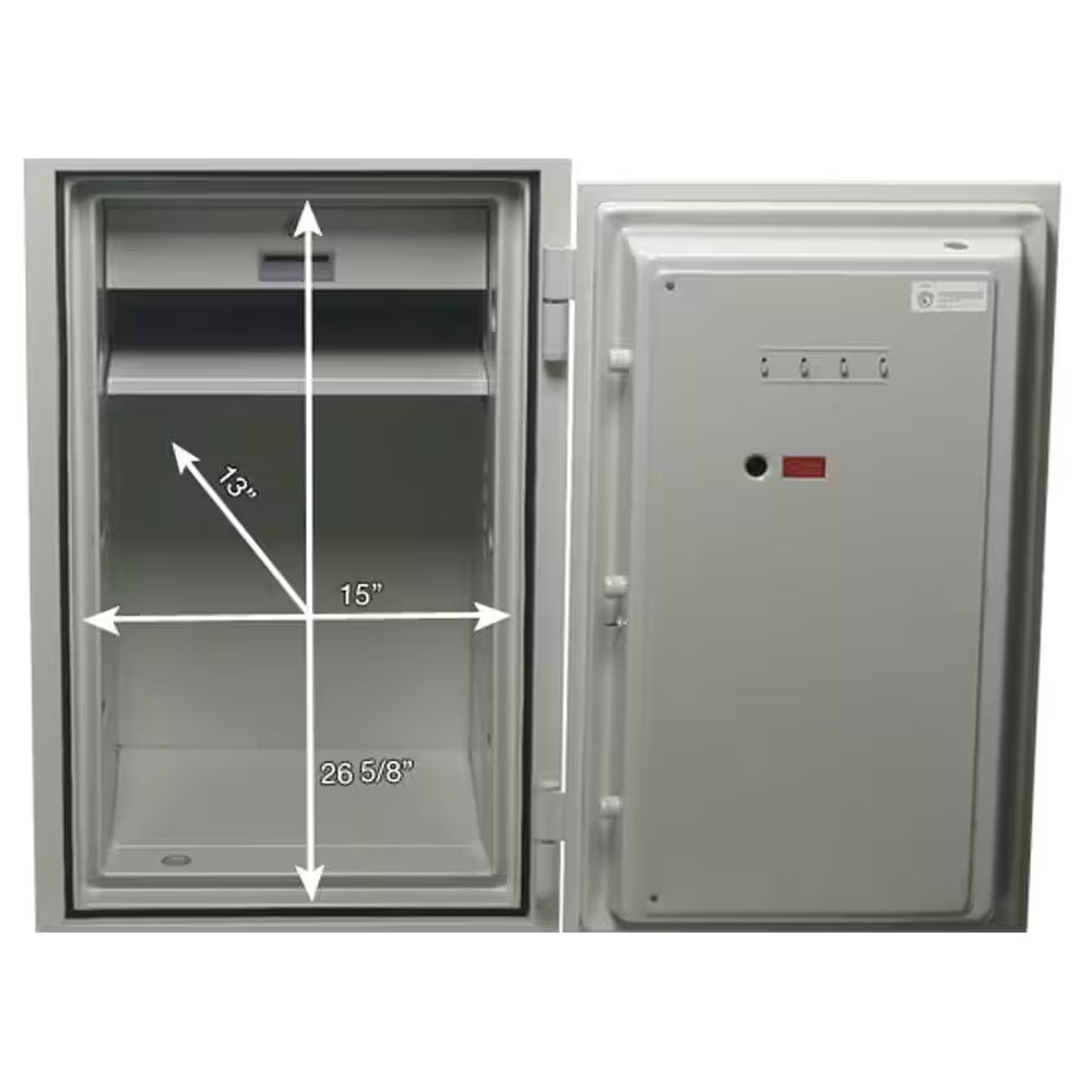 3.0 Cu. Ft. Fireproof Safe with Digital Combination Lock