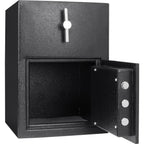 1.15 Cu. Ft. Rotary Hopper Depository Safe with Digital Keypad