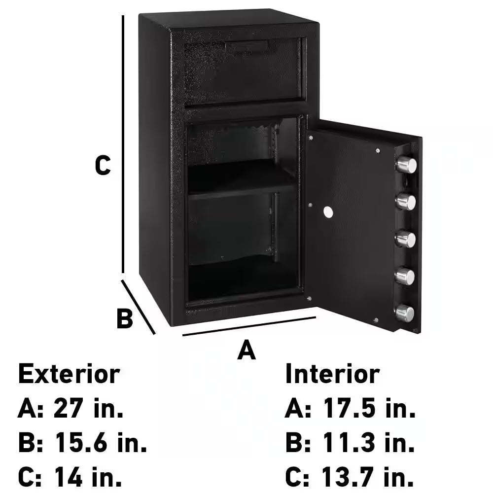 1.6 Cu. Ft. Depository Money Safe with Digital Lock