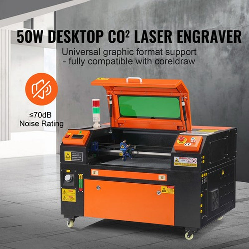 50W CO2 Laser Engraver and Cutter 12 X 20 in 19.7 IPS Engraving Machine
