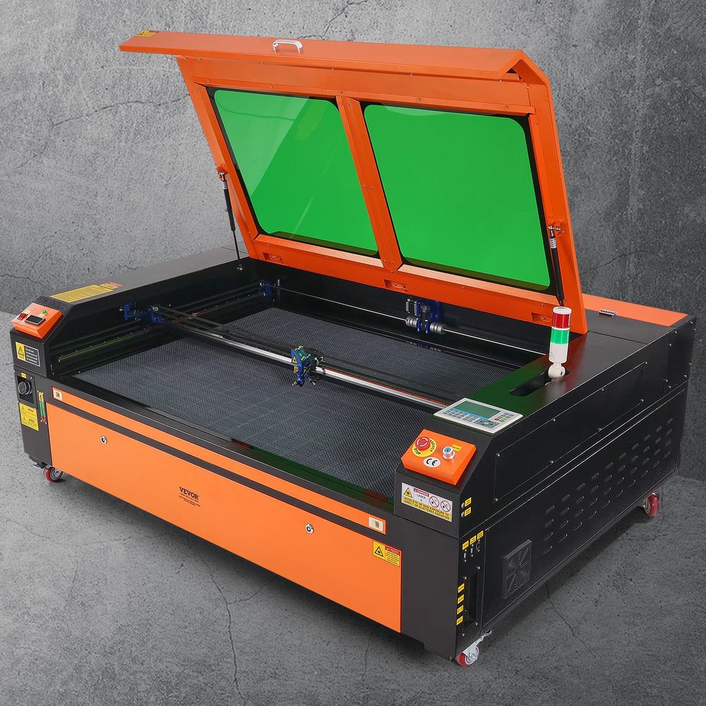 130W CO2 Laser Engraver and Cutter 35 X 55 in 19.7 IPS Engraving Machine