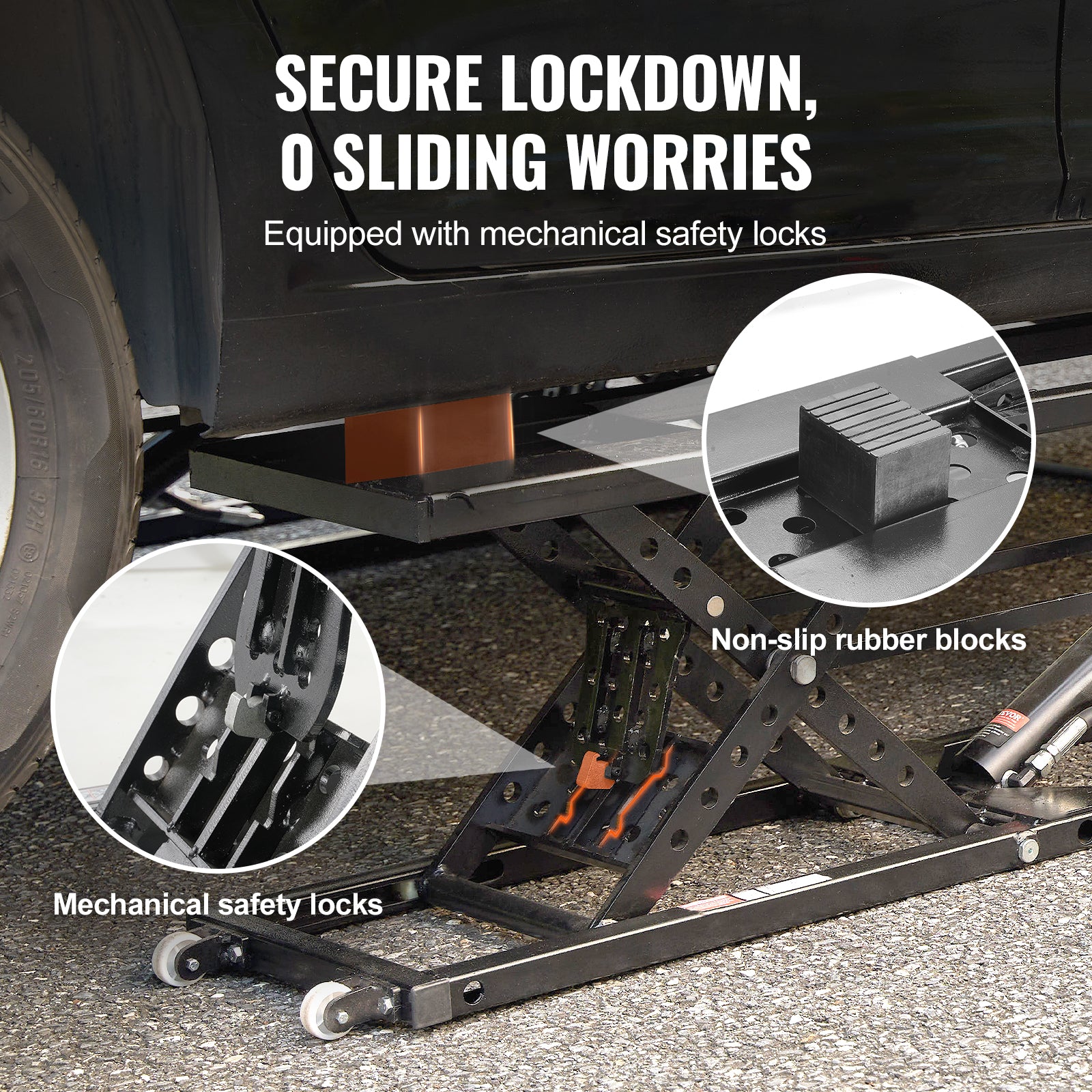 VEVOR Car Lift 5000/7000LBS Automatic Car Lift System Jack for Home Garage