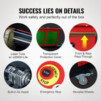 60W CO2 Laser Engraver Cutter 16" X 24" Engraving Cutting Machine 19.7 IPS