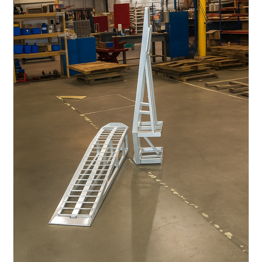 66In Low Profile Sports Car Lift Service Ramps