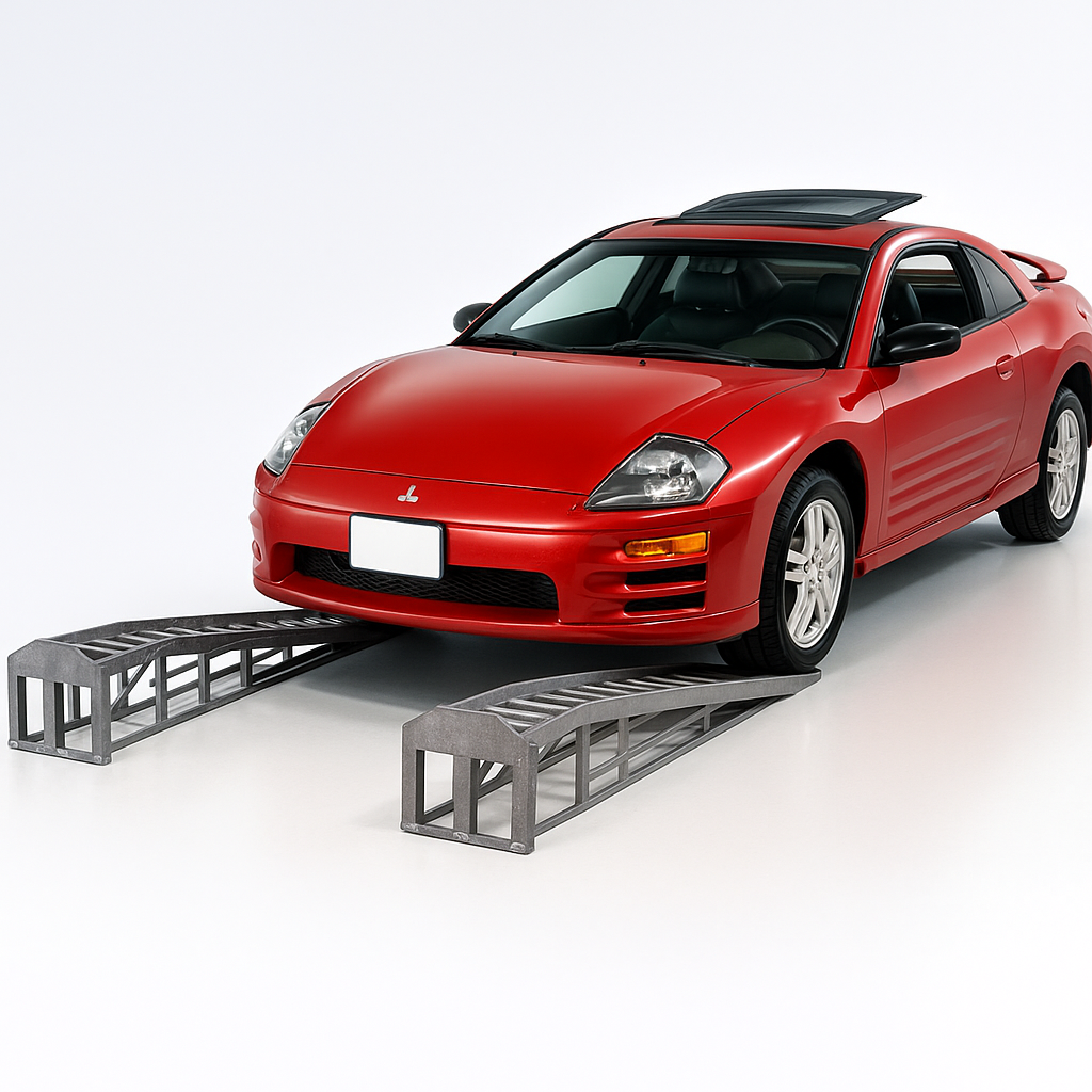 66In Low Profile Sports Car Lift Service Ramps
