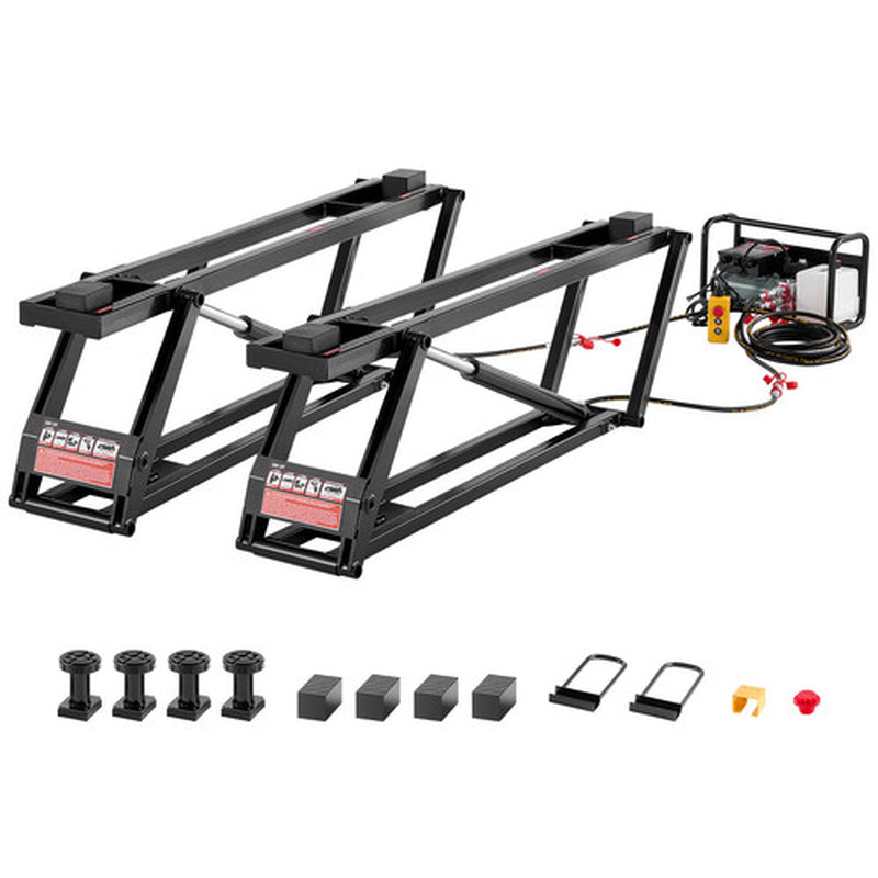 Authentic 7000 Lbs Car Lift Portable Car Lift W/Remote Control for Home Garage
