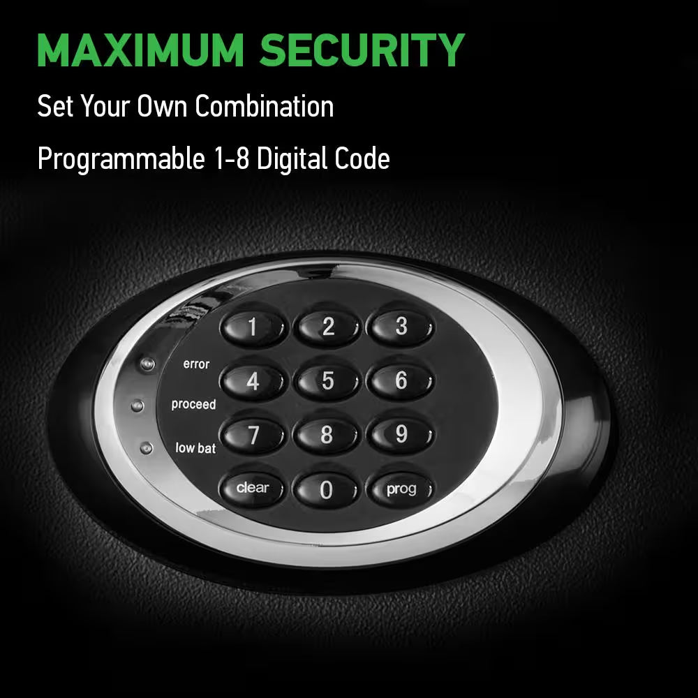 3.4 Cu. Ft. Fireproof & Waterproof Safe with Digital Combination Lock