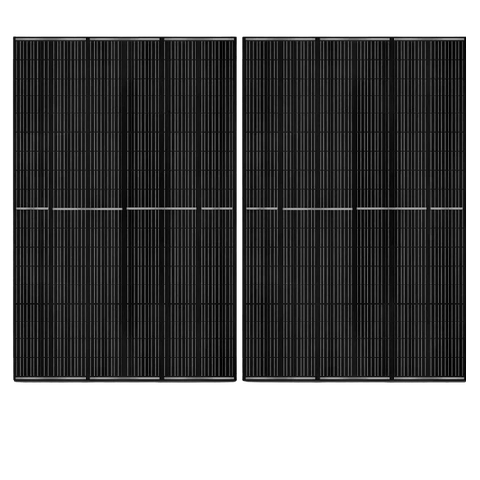 Nature's Generator Rigid 440 Watt Bifacial Solar Panels (2-Pack)