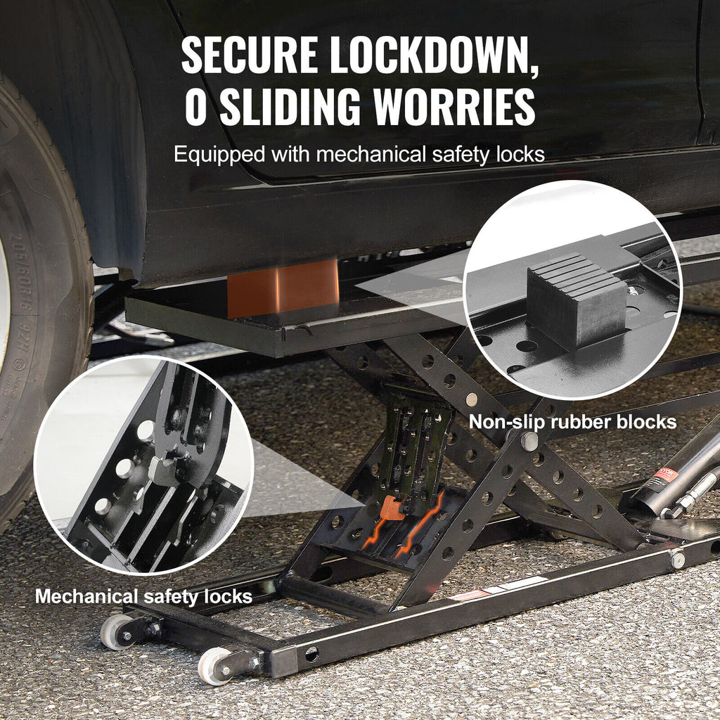 Authentic VEVOR Portable Car Lift 5000 LBS Automatic Car Lift System Jack