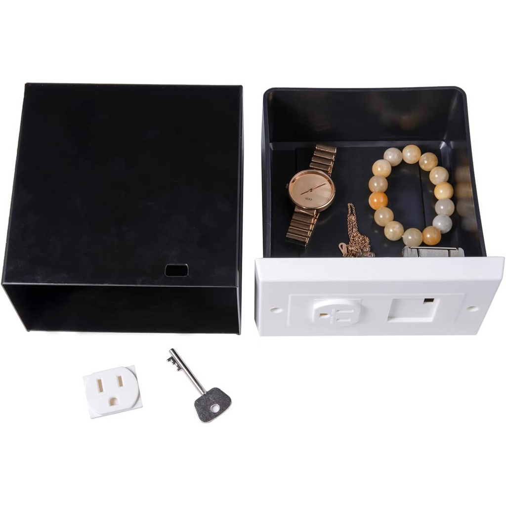 Outlet Wall Safe Security Secret Hidden Box Covert Hidden Safe as the Socket In