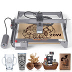 Laser Engraver Laser Engraving Machine 20W Compressed Spot Eye Protection