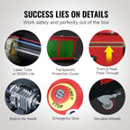 100W 24 X 35 in CO2 Laser Cutter Engraver Cutting Engraving Machine