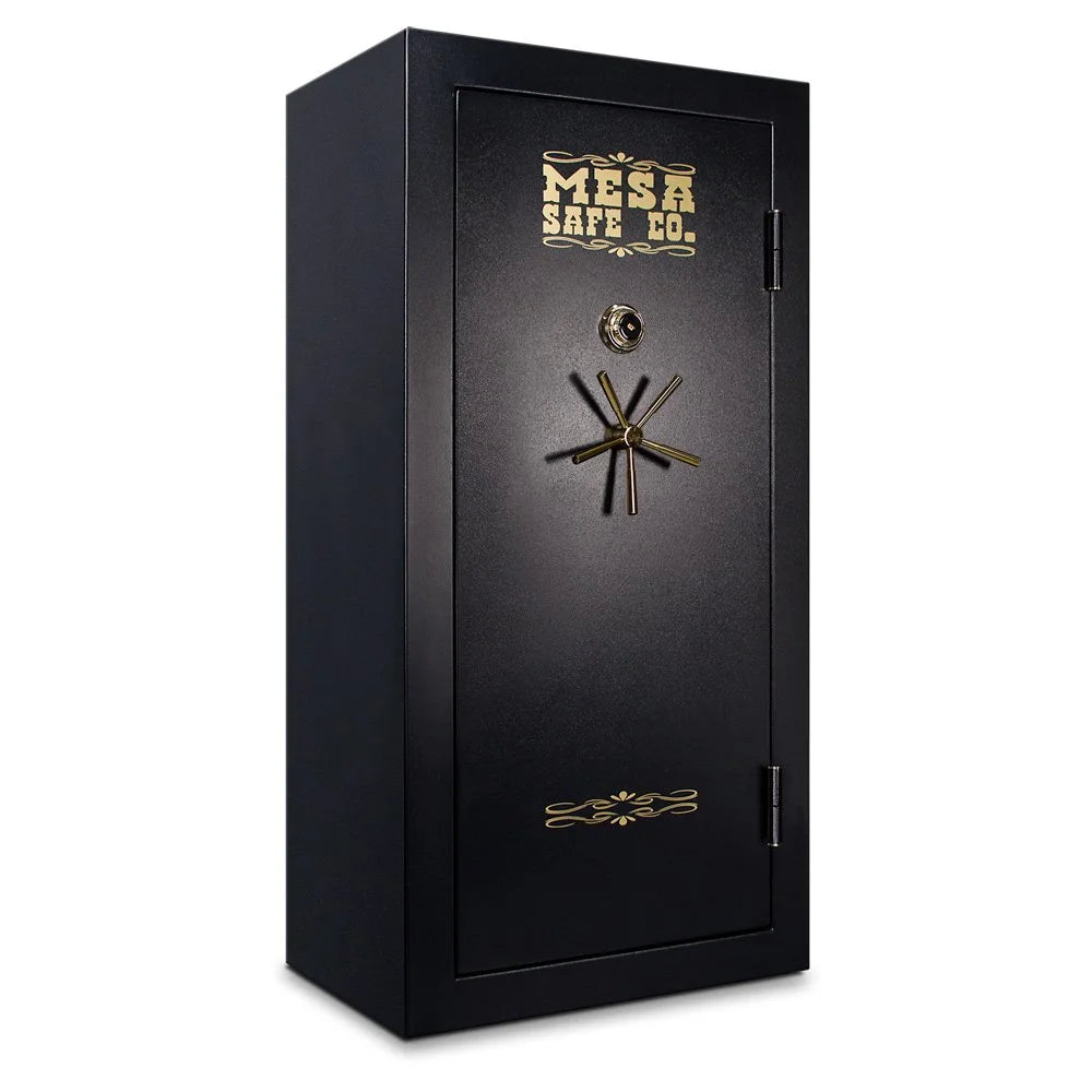 Mesa Safe MBF7236C-P Fire Resistant X-Large Security Safe with Mechanical Dial Lock, Black