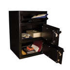 6.94 Cu. Ft. Steel Deposit Safe Electronic Lock Black
