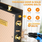 47.24'' Extra Large Safe Box, 14.1 Cubic Feet Heavy Duty Big Safe with Security Double Key Lock & Seperate Lock Box for Document