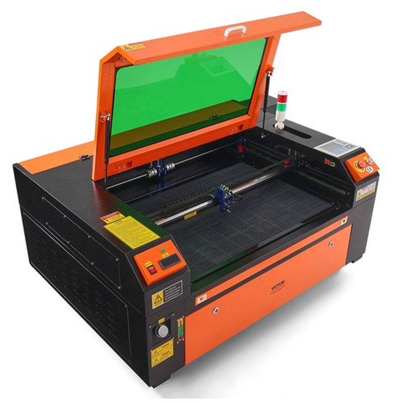 VEVOR 100W CO2 Laser Engraver and Cutter 24 X 35 in 19.7 IPS Engraving Machine