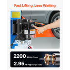 Uimoso 12000 Lbs 2 Post Lift Single Lock Release Garage Shop Auto Lifter 2.95HP