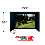 Albatross 13 Golf Simulator Enclosure - Standard Depth