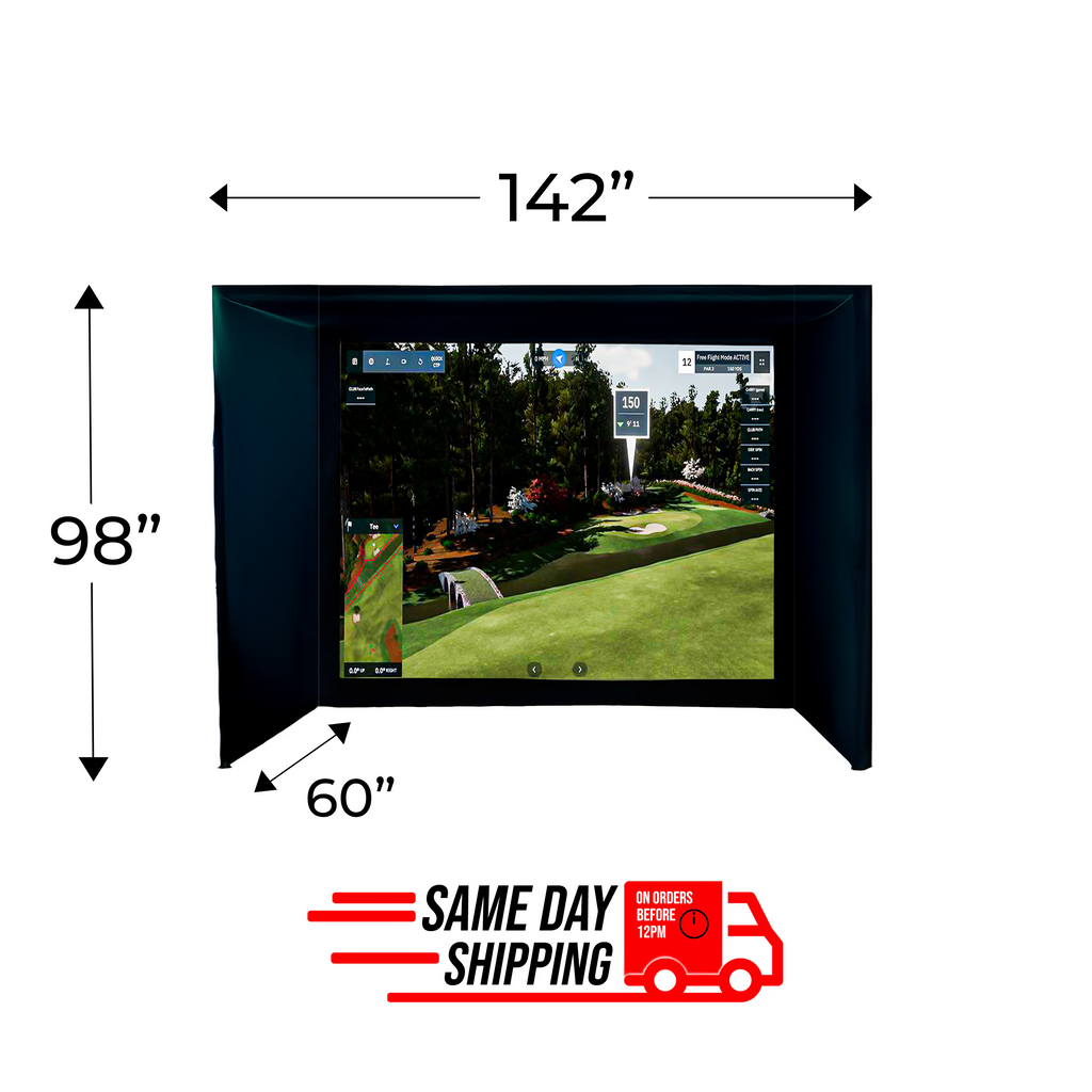 Eagle 12 Golf Simulator Enclosure