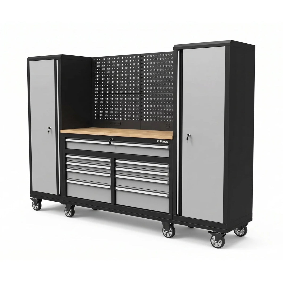 GTOOLS Rolling Tool Chest Workstation
