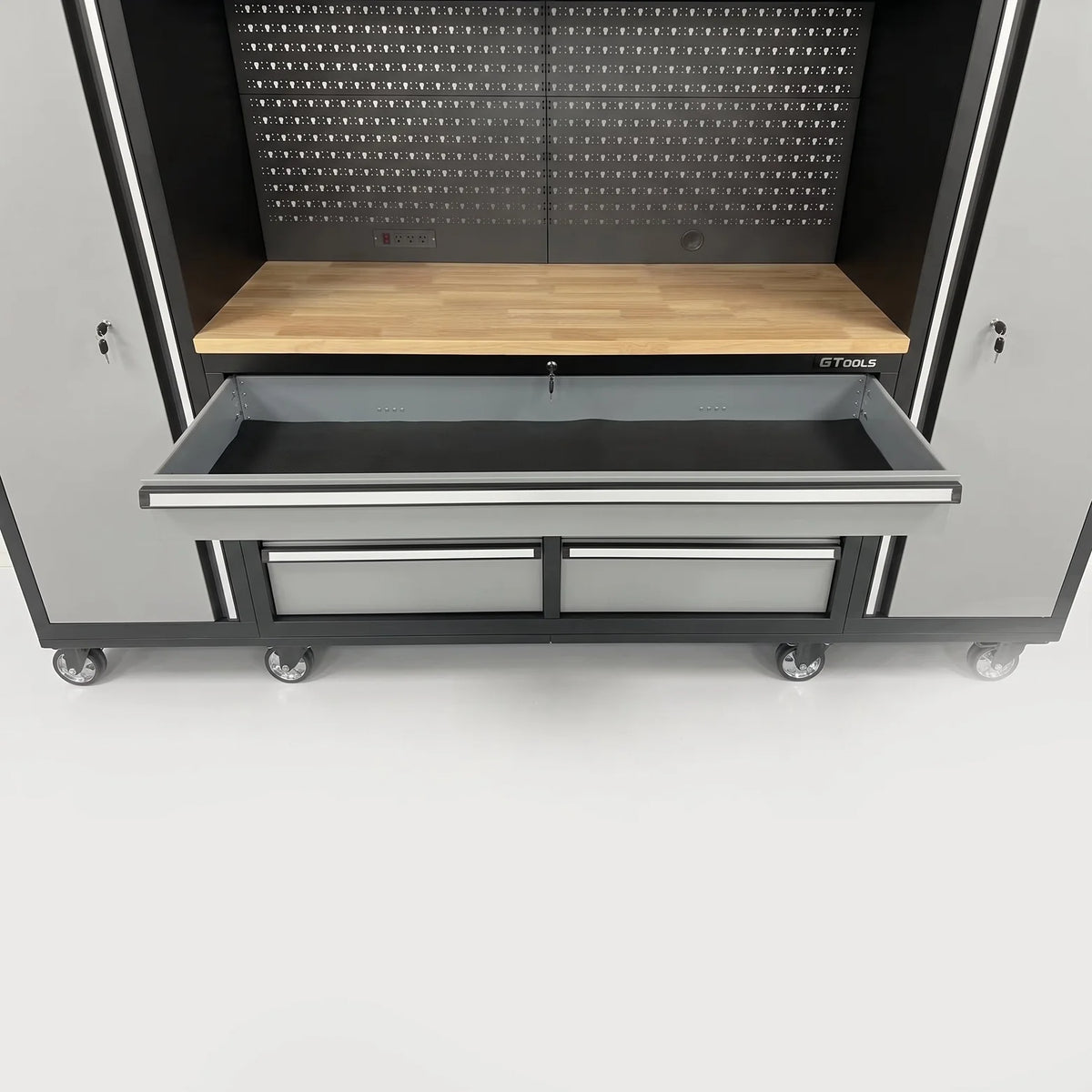 GTOOLS Rolling Tool Chest Workstation