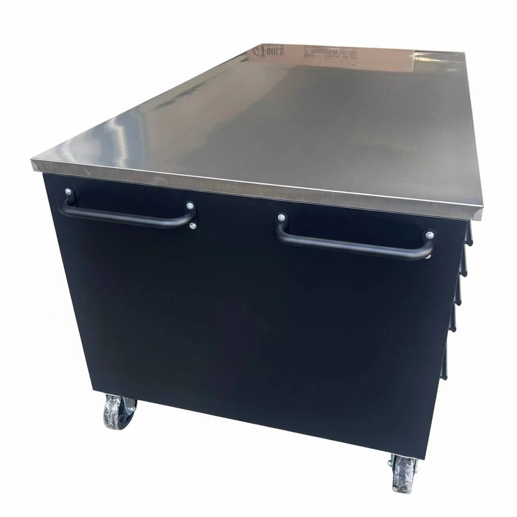 GTOOLS Large Steel Garage Island Workbench