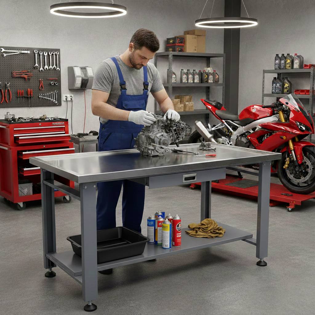GTOOLS Heavy Duty Machine Teardown Table