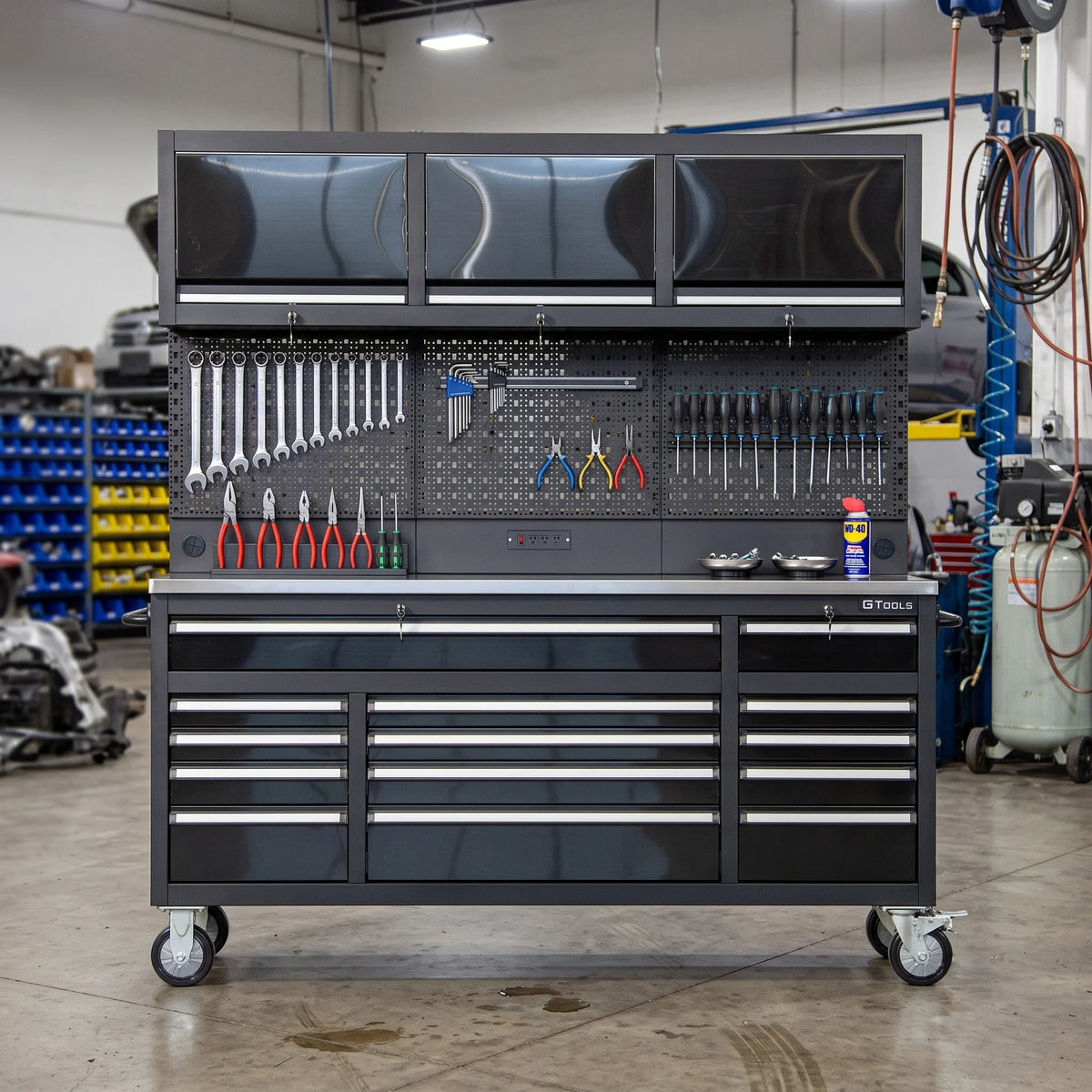 GTOOLS Heavy Duty 72" Rolling Toolchest