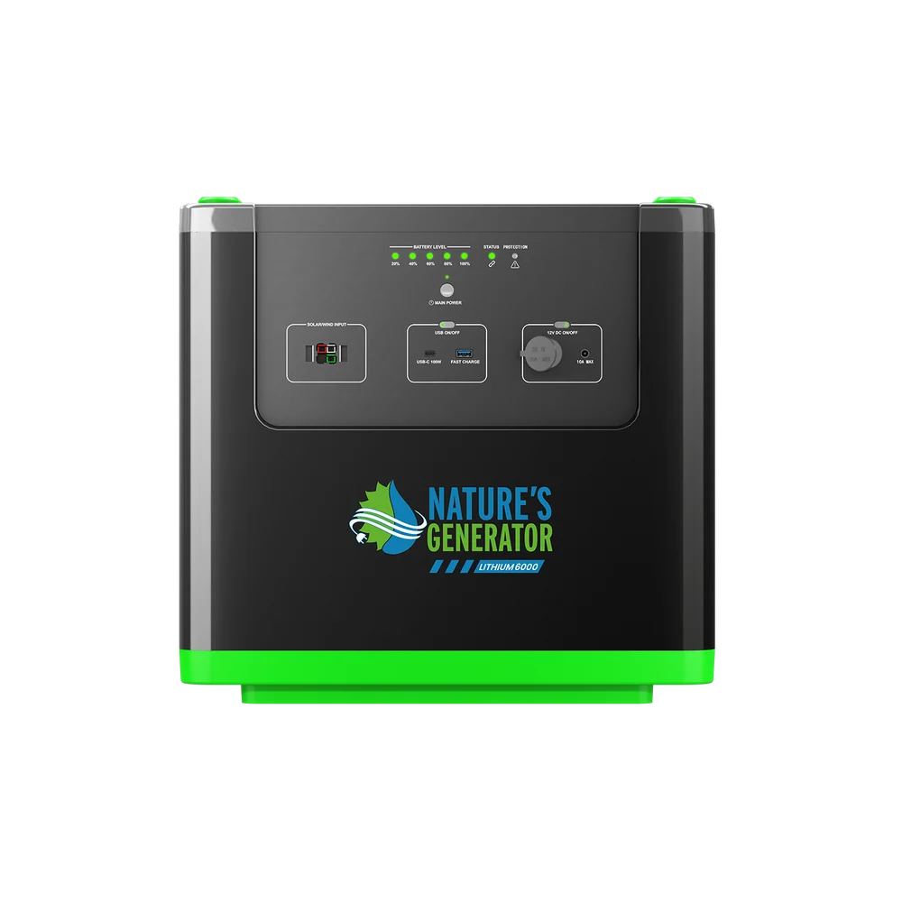 Nature's Generator Lithium 6000 Power Pod
