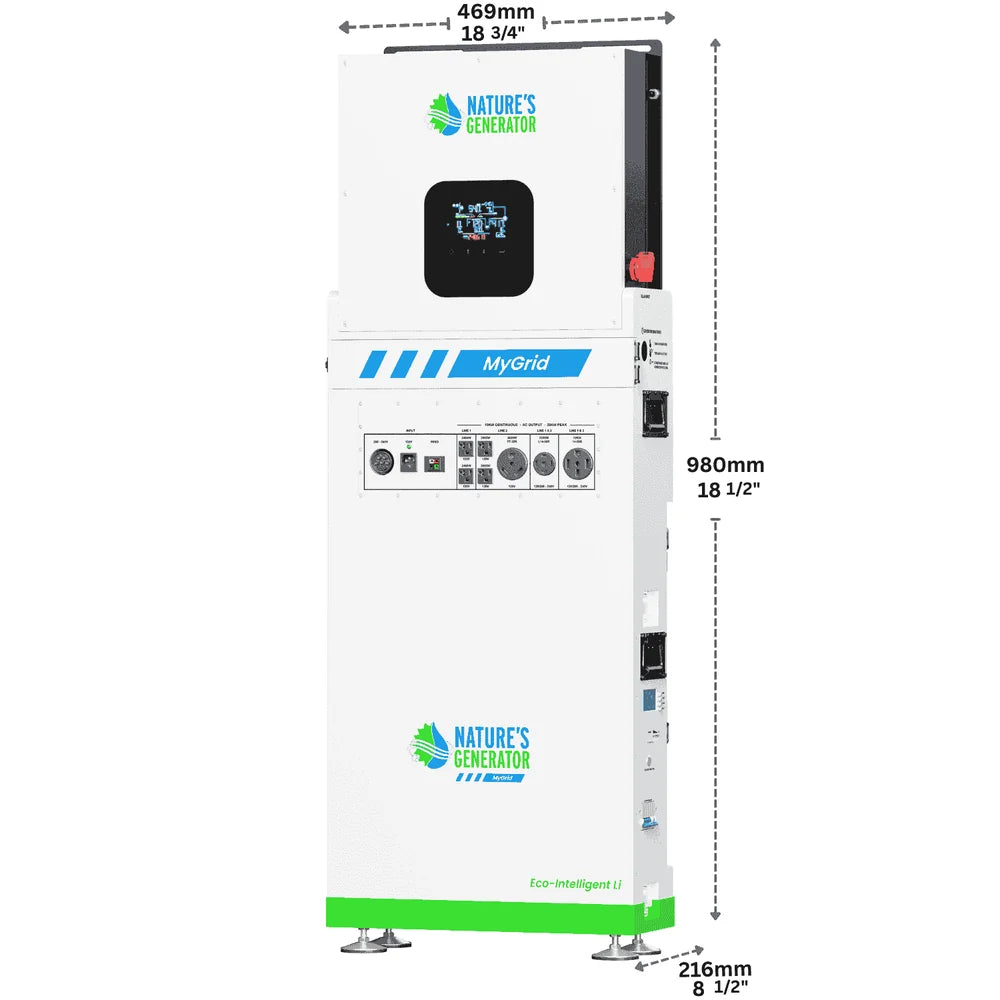 Nature's Generator MyGrid 10k Gen 2 Whole-Home Generator