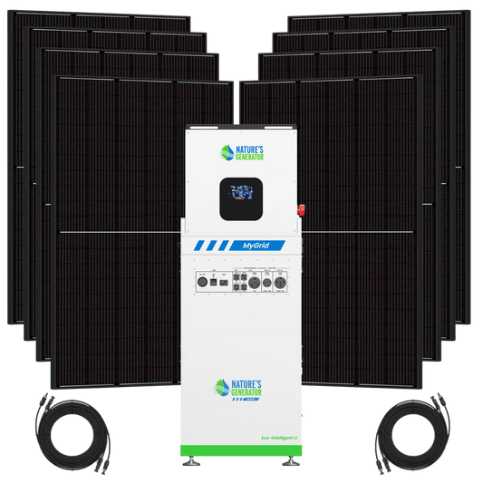 Nature's Generator MyGrid 10k Gen 2 Solar Generator for Home