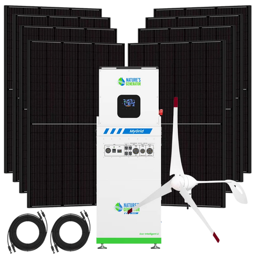 Nature's Generator MyGrid 10k Gen 2 Solar and Wind Generator for Home