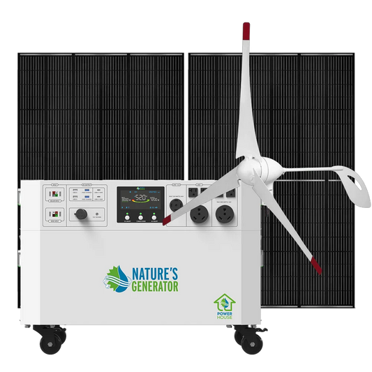 Nature's Generator Powerhouse Gen 2 Solar and Wind Generator