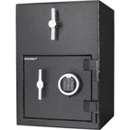 1.15 Cu. Ft. Rotary Hopper Depository Safe with Digital Keypad