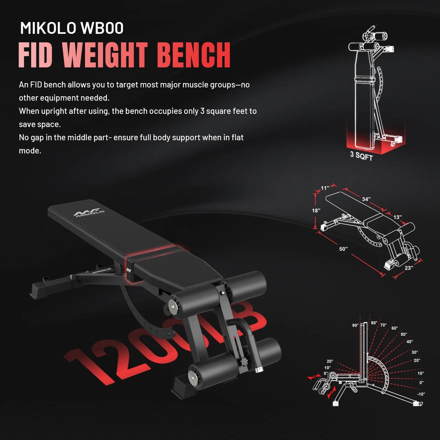 Power Rack Cage, 1500LBS Weight Cage with 800LB Capacity Adjustable Weight Bench, 1500LB Capacity Barbell and 230LB Weight Plate Set Black