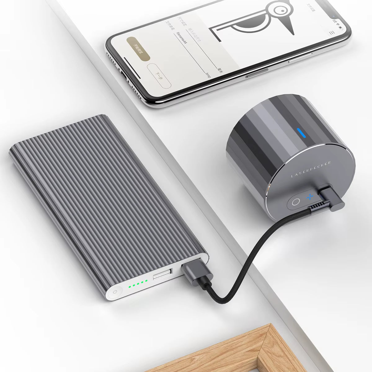 Laser  1 Pro Portable Mini Laser Engraving Machine Compact DIY Laser Engraver