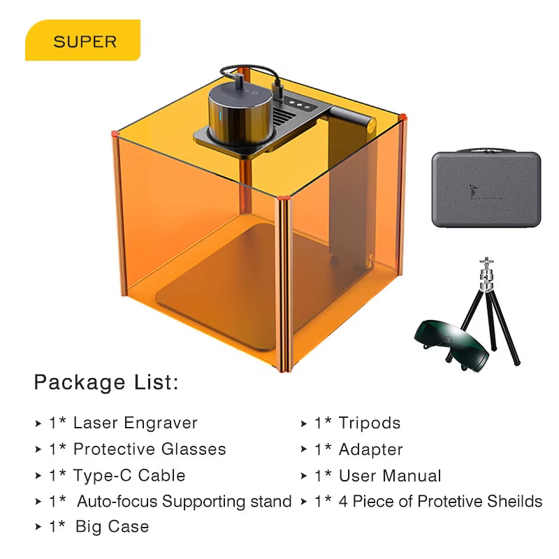 Laser  1 Pro Portable Mini Laser Engraving Machine Compact DIY Laser Engraver