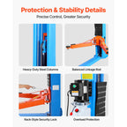 Uimoso 12000 Lbs 2 Post Lift Single Lock Release Garage Shop Auto Lifter 2.95HP