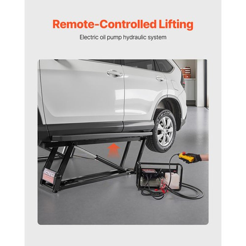 Authentic 7000 Lbs Car Lift Portable Car Lift W/Remote Control for Home Garage