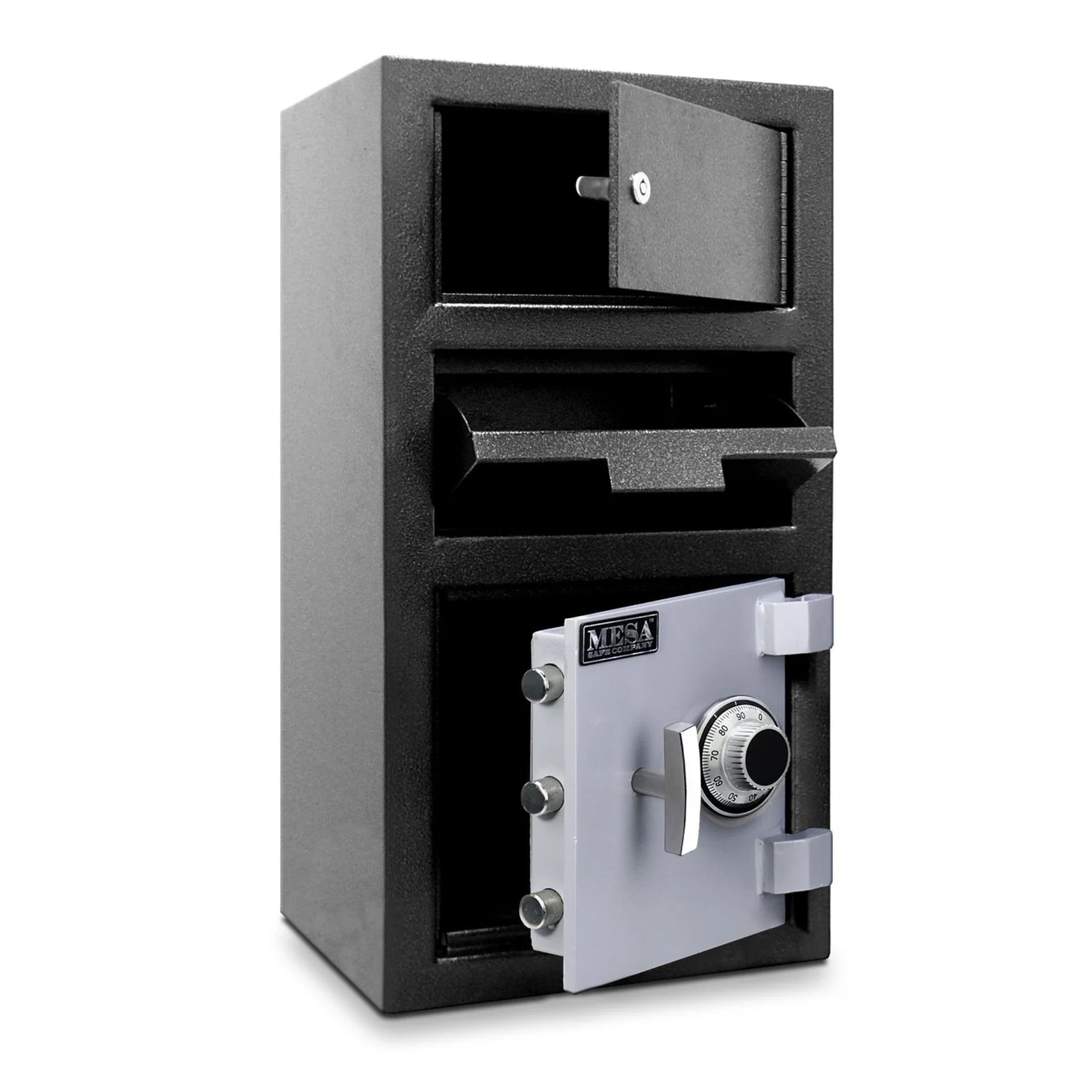 Mesa Safe MFL2014C-OLK Depository Safe 1.5 Cu Ft with Mechanical Lock, Exterior Locker