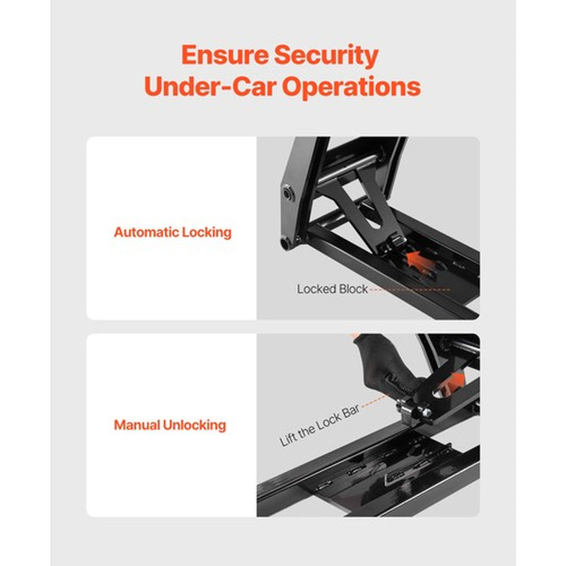 Authentic 7000 Lbs Car Lift Portable Car Lift W/Remote Control for Home Garage