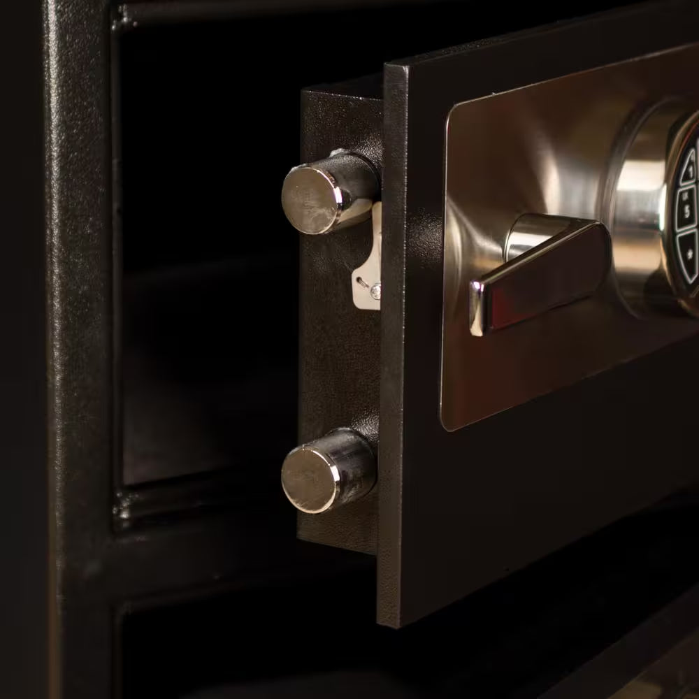 6.94 Cu. Ft. Steel Deposit Safe Electronic Lock Black