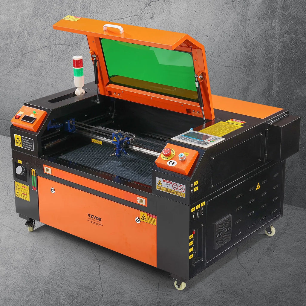 60W CO2 Laser Engraver Cutter 16" X 24" Engraving Cutting Machine 19.7 IPS