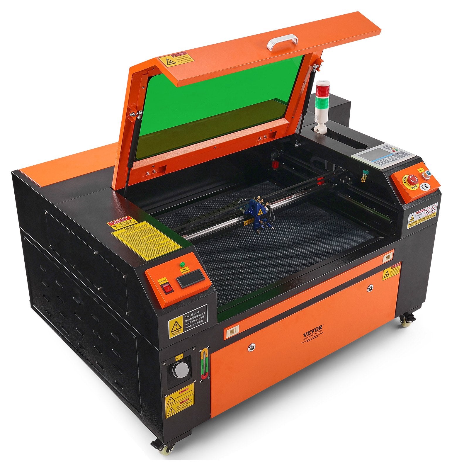 80W CO2 Laser Engraver and Cutter 20 X 28 in 19.7 IPS Engraving Machine