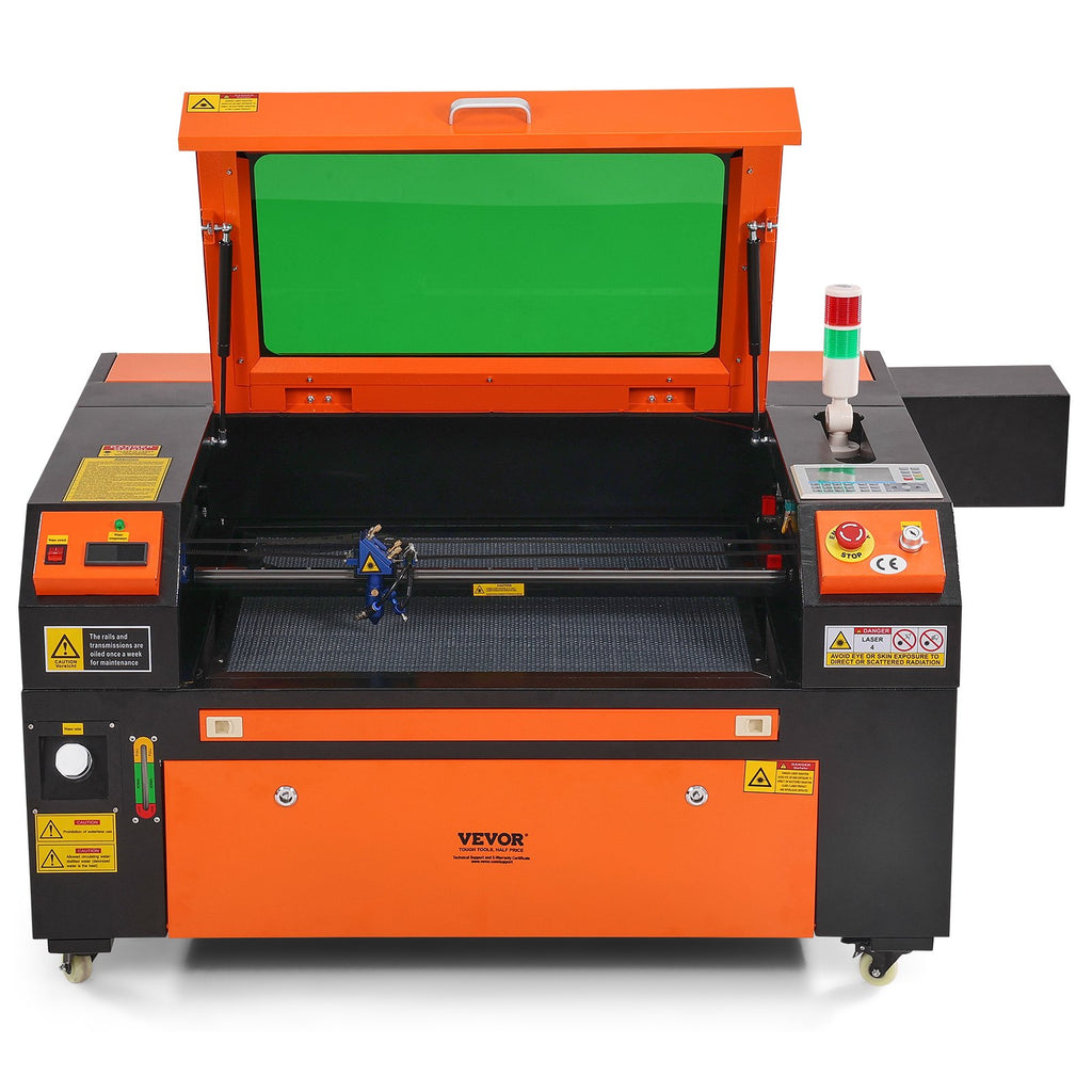 80W CO2 Laser Engraver and Cutter 20 X 28 in 19.7 IPS Engraving Machine